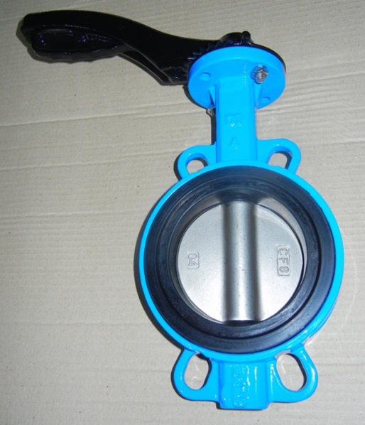 Ductile Iron Disc Buna Seat 200 PSI W/ Handle Details about   6" Wafer Butterfly Valve NEW