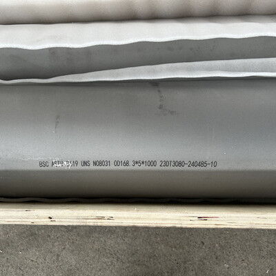 ASTM B619 UNS N08031 SEAMLESS PIPE