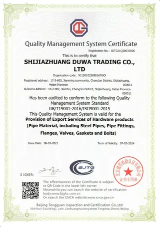 ISO9001: 2015