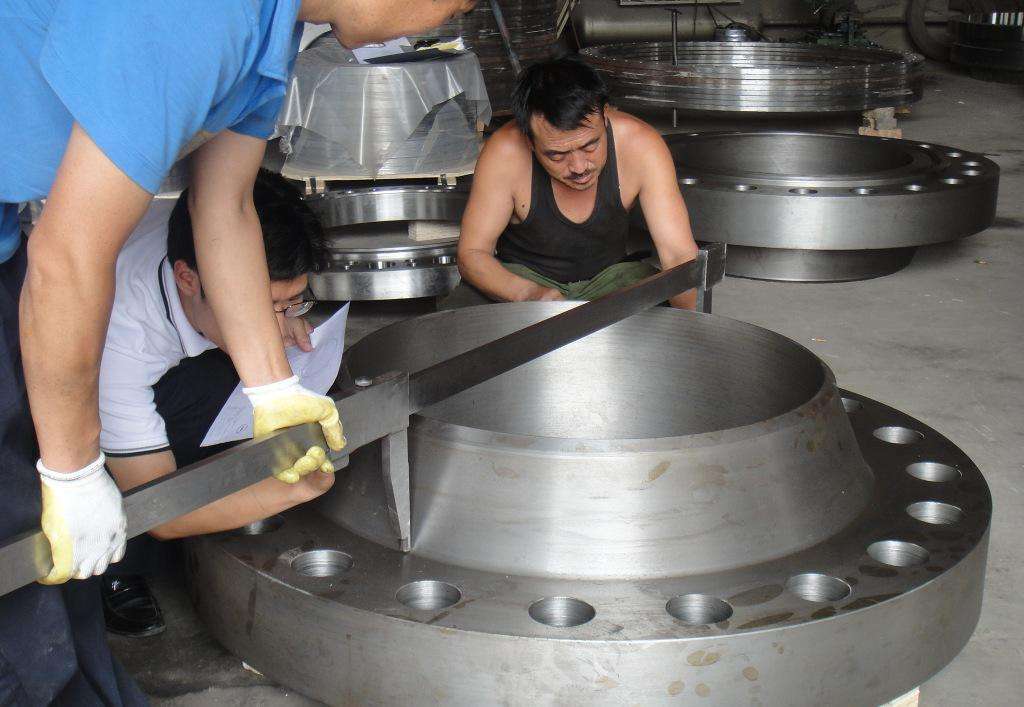Duwa Order to Italy Flange inspection by 3rd party