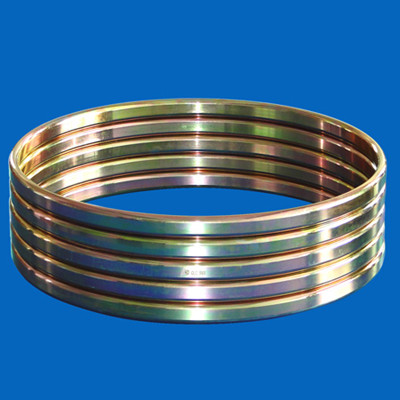 Octagonal ring joint gasket coated Cadmium