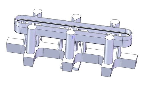 Design of the Pouring System of the Rocker Housing