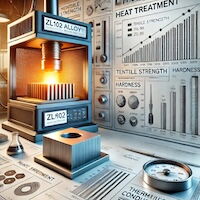 Impact of Heat Treatment on Mechanical Properties and Thermal Conductivity of ZL102 Alloy