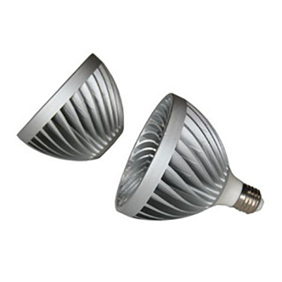 Aluminum Alloy Light Housing Heat Sink Die Casting, Round Shape