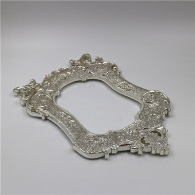 Silver Plating Photo Frame, Aluminum Alloy Die Casting, Customized