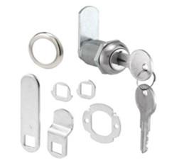 Zinc Alloy Cam Lock Latch, Angle 90, Round, for Cabinet, Locker