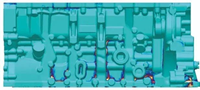 Eliminating Heat Cracks of Aluminum Die Castings by Optimizing the Cooling Control