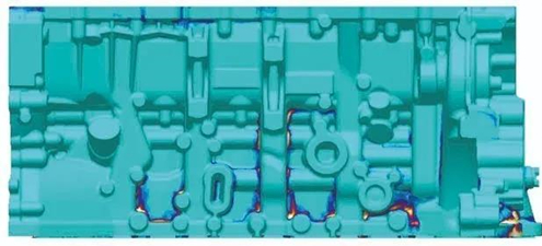 heat cracks on die castings