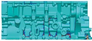 heat cracks on die castings