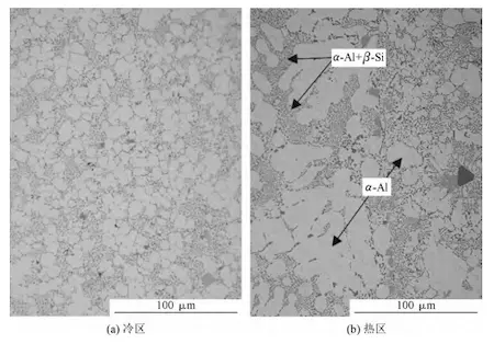 Microstructure of as-cast AlSi10MMg alloy