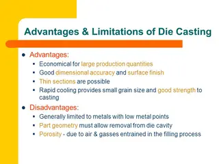 The Advantages and Disadvantages of Die Casting