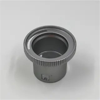 Indoor Light Housing Die Casting, Aluminum ADC12, Sand Blasting