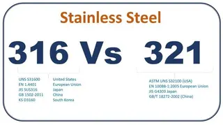 Advantages of 321 vs 316 Stainless Steel