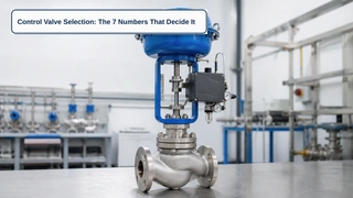 Control Valve Selection: The 7 Numbers That Decide It