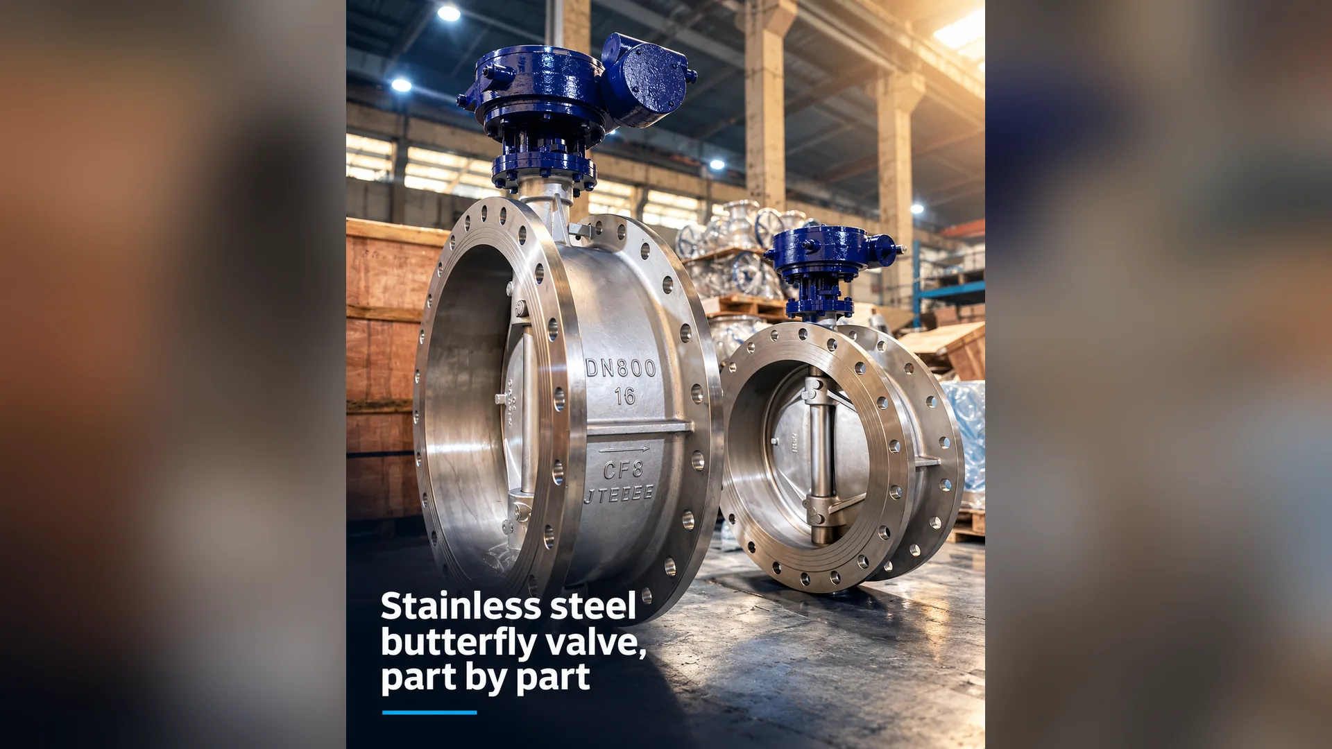 Stainless Steel Butterfly Valve Specification, Part by Part