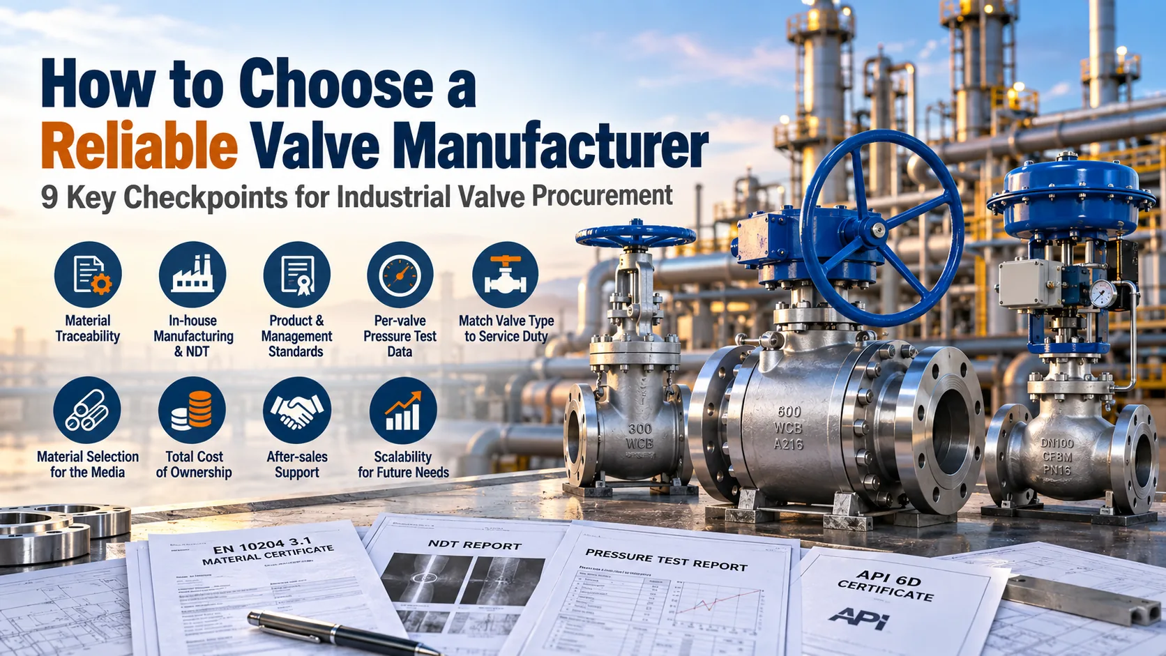 9 Things Buyers Often Overlook When Vetting an Industrial Valve Manufacturer