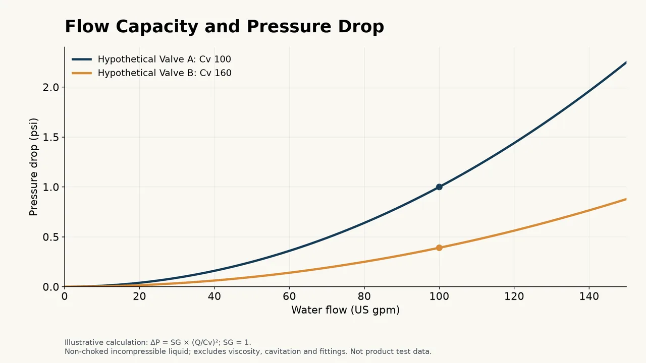 Flow Capacity and Pressure Drop Flow Capacity and Pressure Drop