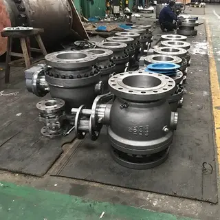 Torque Data Sheet Table For Trunnion Mounted Ball Valve (Soft Seat)