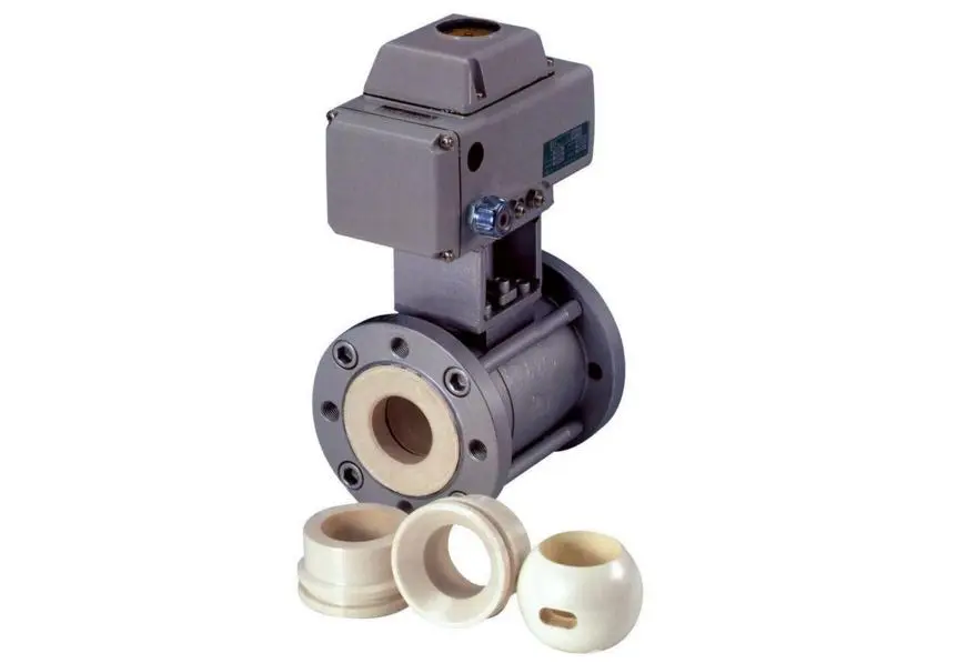 Ceramic Ball Valves Photo