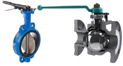 Butterfly Valve vs Ball Valve