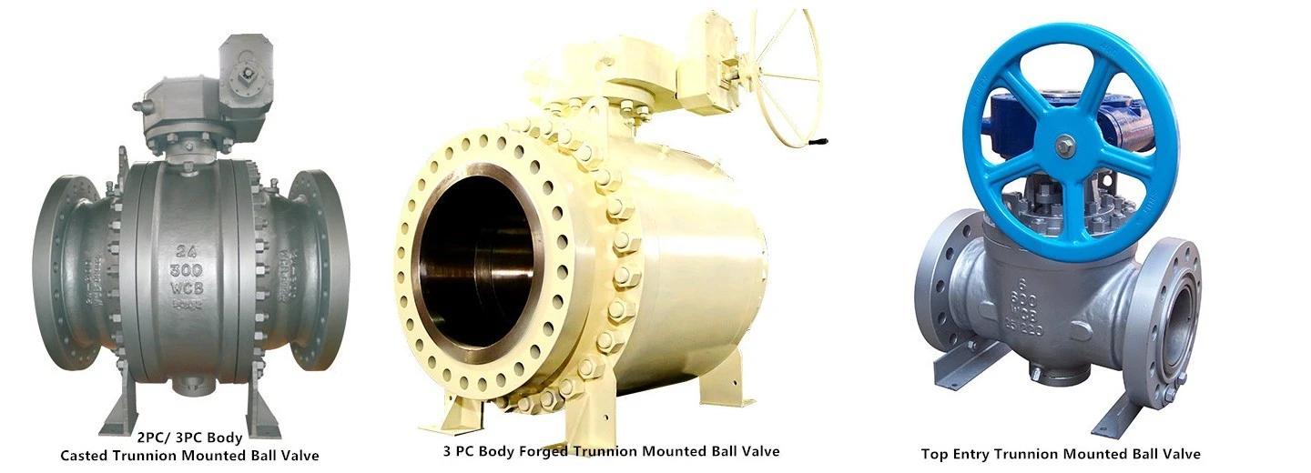 Trunnion Mounted Ball Valve API6D API 607