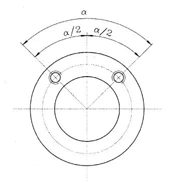 ISO 5211 mounting pad Angle