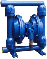 QBY Pneumatic Air operated Diaphragm Pumps, cast iron, aluminum alloy