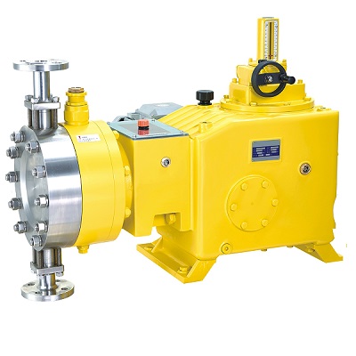 Hydraulic Diaphragm Metering Pump, 90-5880lph, 16-400Bar