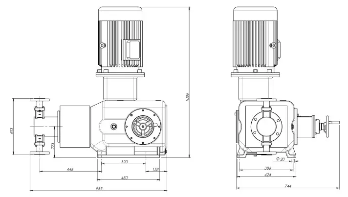 reciprocating-plunger-metering-pump-186-16800-lph-6-500-bar-11kw-drawing