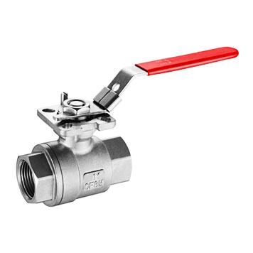 1000 PSI Cast Floating Ball Valve with ISO Direct Mount Pad