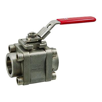 F316 3PCS Stainless Steel Ball Valve Class 800/1500/2500