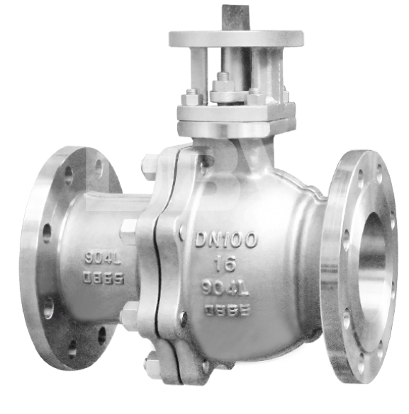 904L Ball Valve with ISO5211 Mounting Flange, DN100, PN16