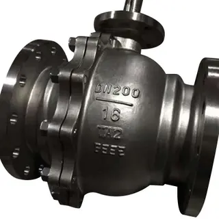 Titanium Ball Valve with ISO5211 Pad, TA2, DN200, PN16