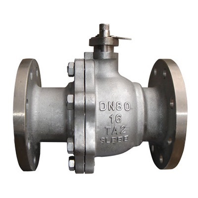 Titanium Floating Ball Valve, TA2, DN80, PN16