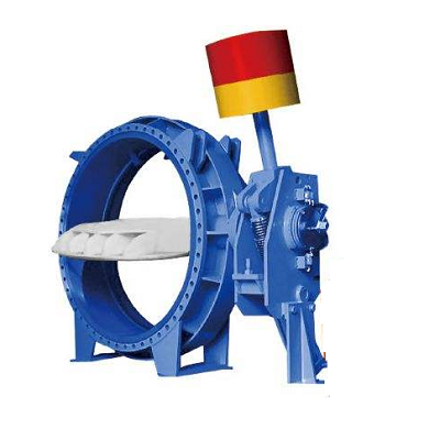 Counter-weight Hydraulic Control Check Butterfly Valve, PN10, PN16