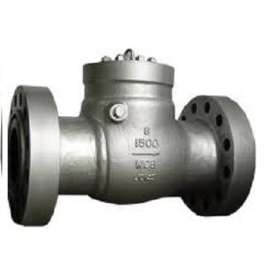 Pressure Seal Check Valve, Class 1500LB, Cast Steel, BW RF RTJ End