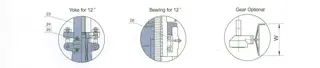 API 600 Cast Steel Globe Valves Parts