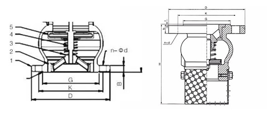 Foot Valve Drawing