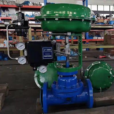 Pneumatic Diaphragm Control Valve, DIN 3202 F1, DN80