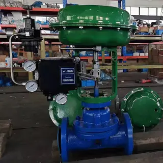 Pneumatic Diaphragm Control Valve, DIN 3202 F1, DN80
