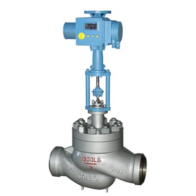 T968Y feed water control valve, WCB, WC6, 20CrMo