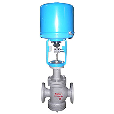 ZDLN Electric Double Seat Control Valve, Carbon Steel, Stainless Steel