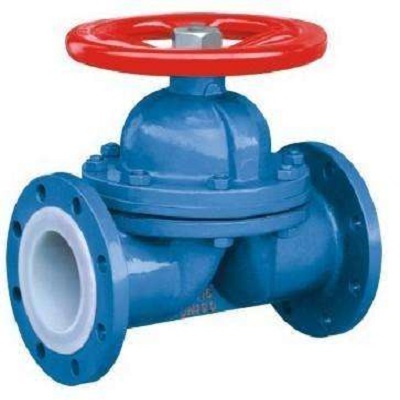 Cast Iron Ptfe Lined Diaphragm Valve, WCB, Cast Iron, Ductile iron
