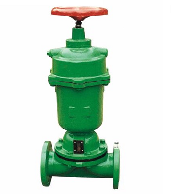 Pneumatic Rubber Lined Diaphragm Valve Normally Opened, WCB, Cast Iron, Ductile iron