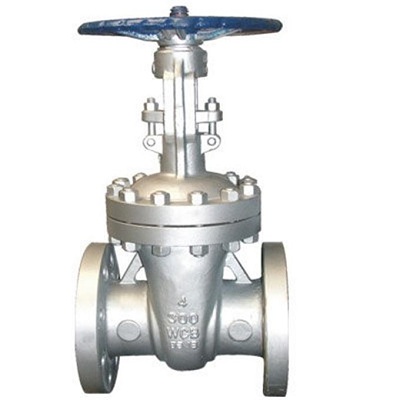 ASME B16.34 Class 300 LB Cast Steel Gate Valve Flanged Ends
