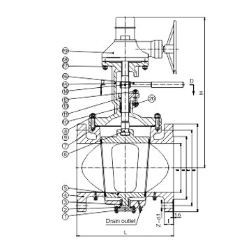 Metal Seated Lift Plug Valve Structure
