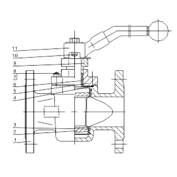 Non-Lubricated Sleeved Plug Valve