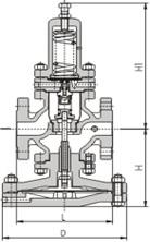 DP163 GG-20 Steam Pressure Reducing Valve (PRV) 2.5 Mpa