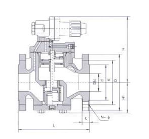 Flanged RP-6 Steam Pressure Reducing Valve (PRV), WCB