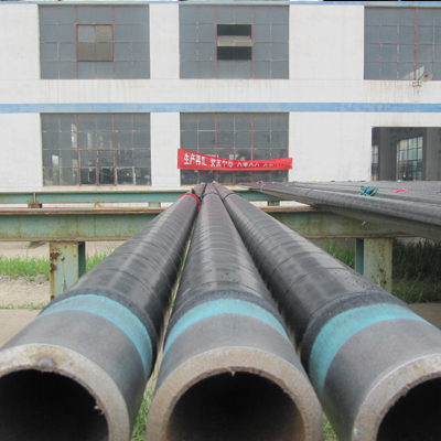 SCH120 ERW Steel Pipe IS 3589 Gr.Fe 410 external coated 3LPE DIN 30670